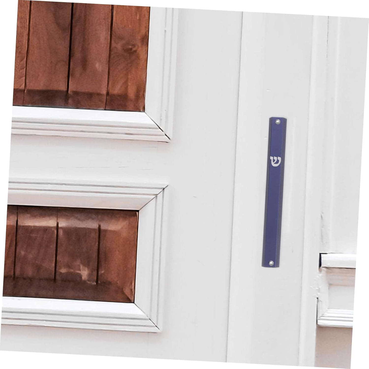 Zerodeko 5pcs Metal Mezuzah Decorations for Door