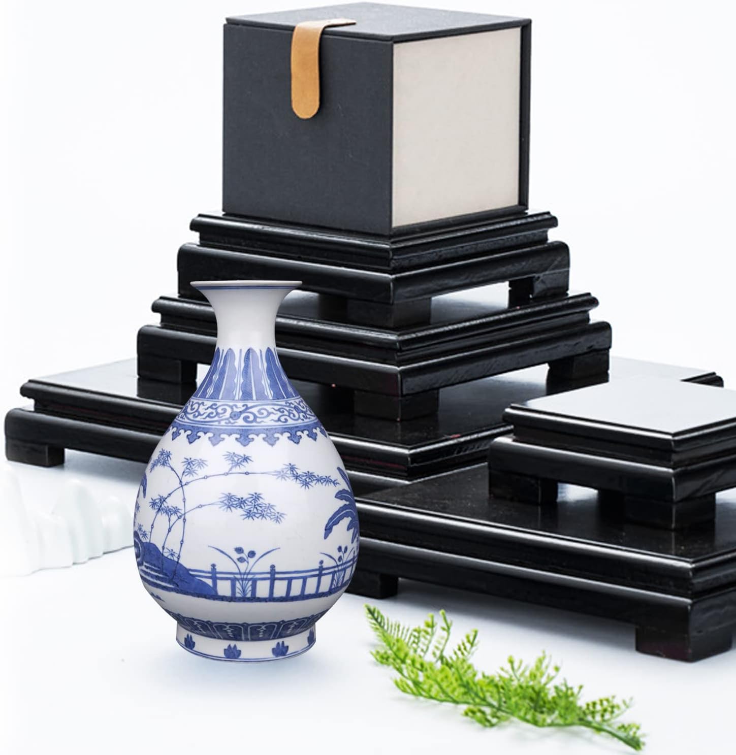 Wooden Display Stand for Vases Bonsai and Tea Sets