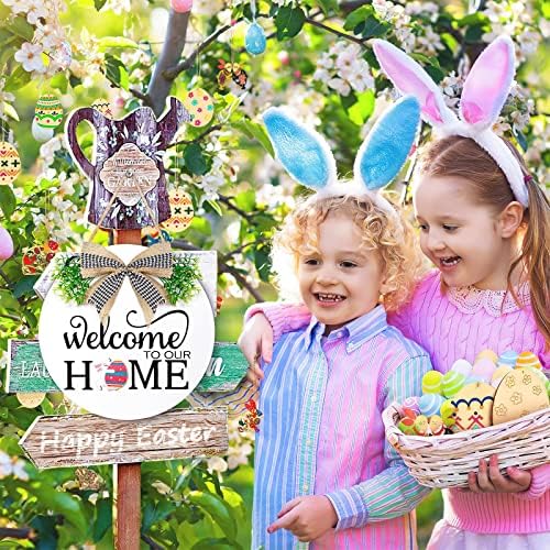 Interchangeable Seasonal Welcome Wreath for Front Door