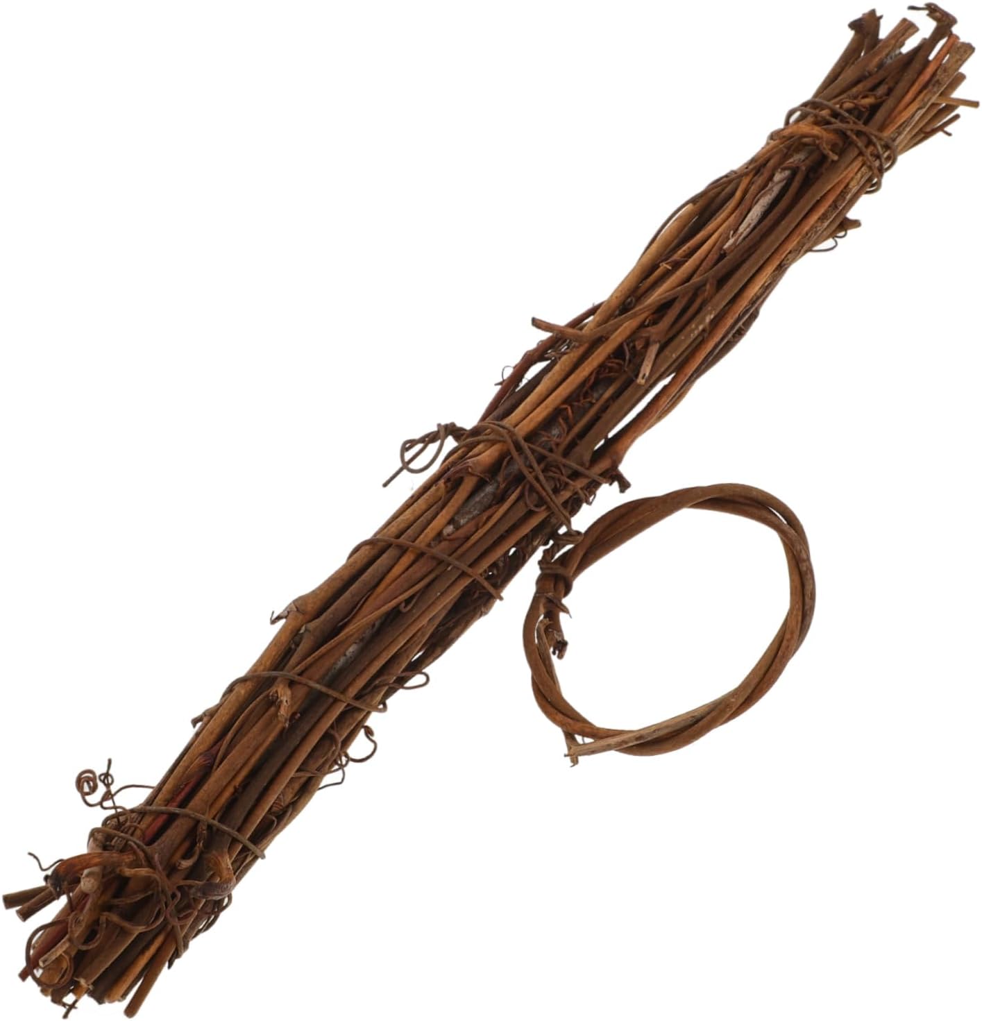 Sosoport Rattan Wreath Frame for Home Decor