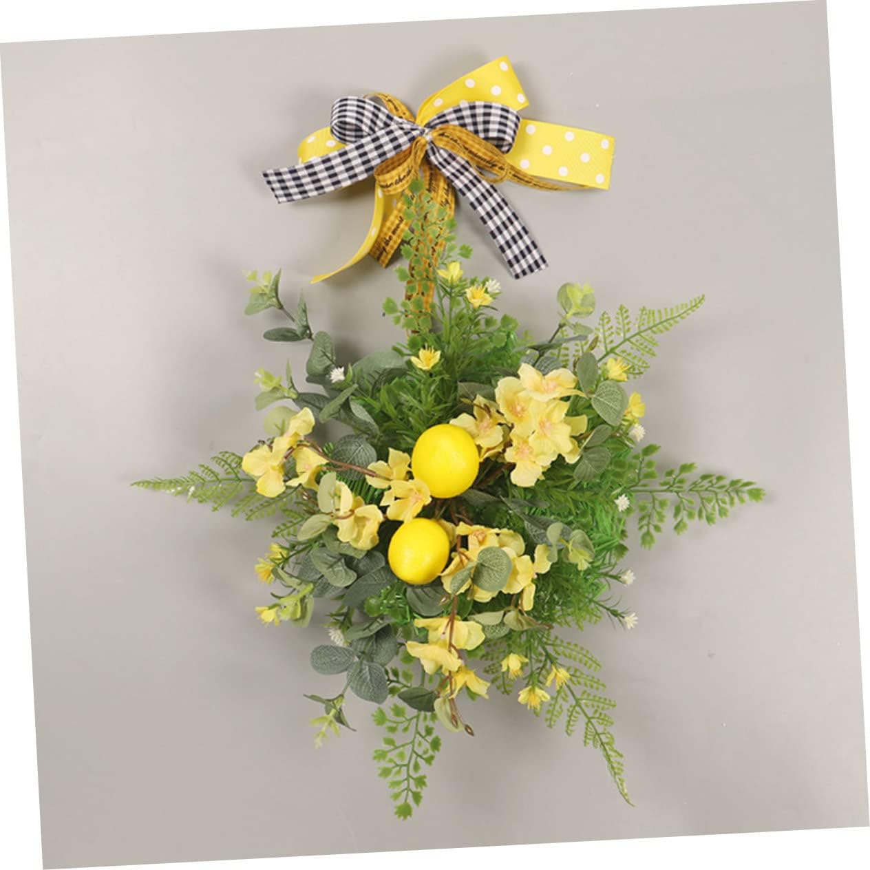 Artificial Flower Wreath Boho Door Decor
