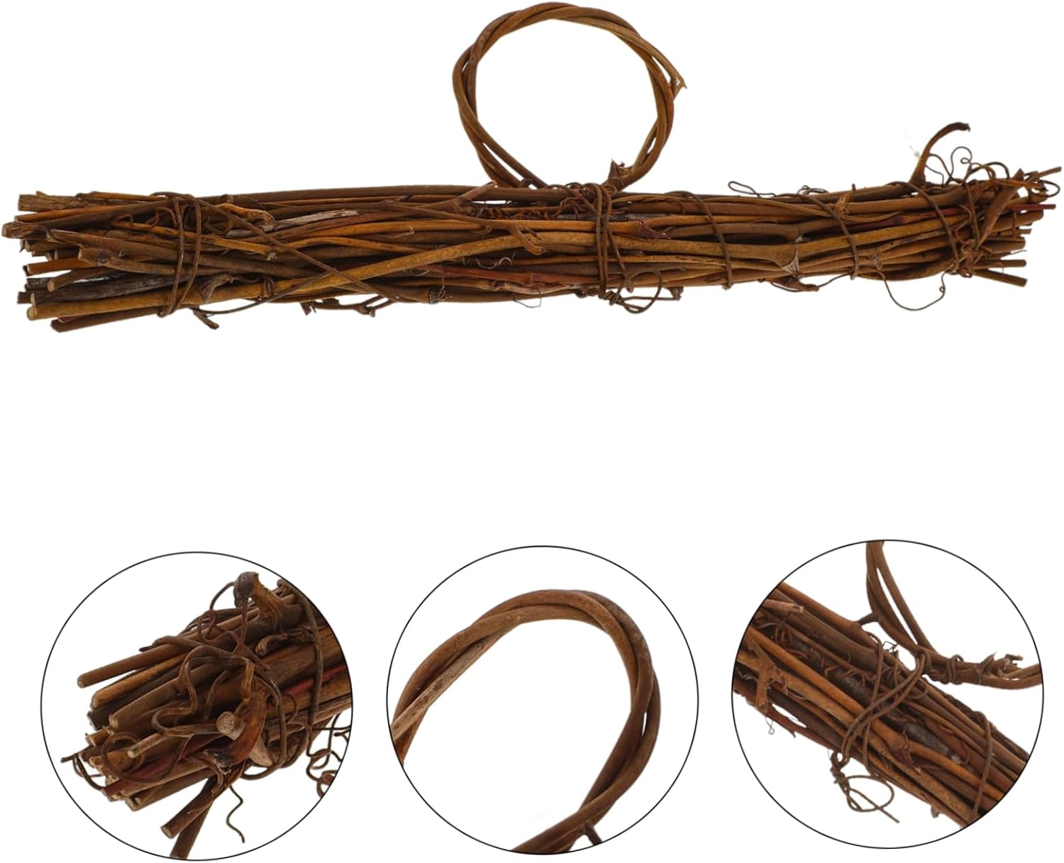 Rattan Wreath Frame for Home and Garden Decor