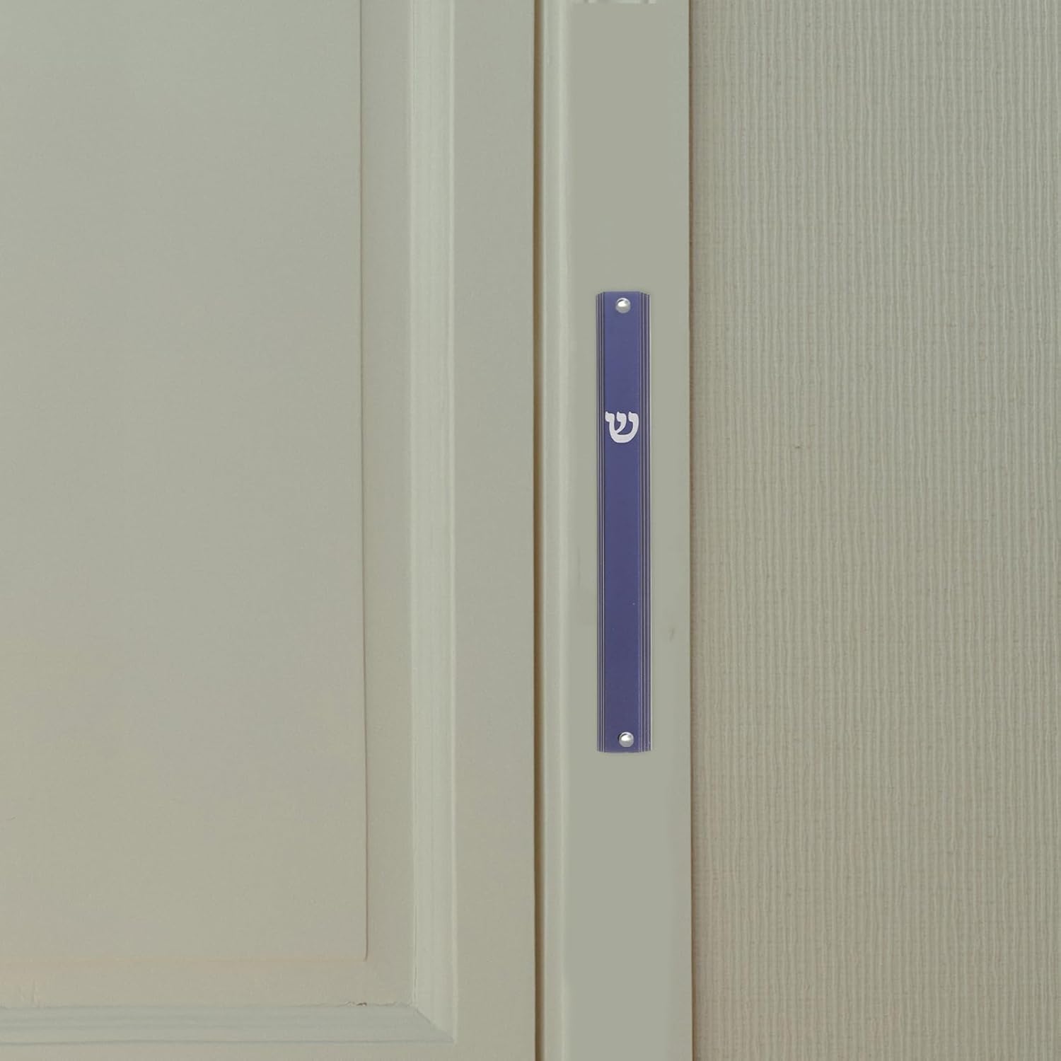 Alipis 5Pcs Metal Mezuzah with Scroll for Door Decor