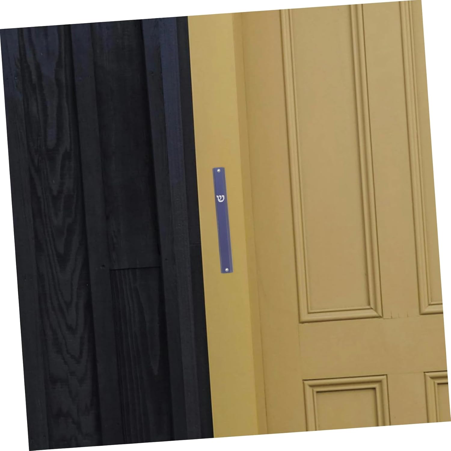 Cabilock Metal Mezuzah Front Door Decor