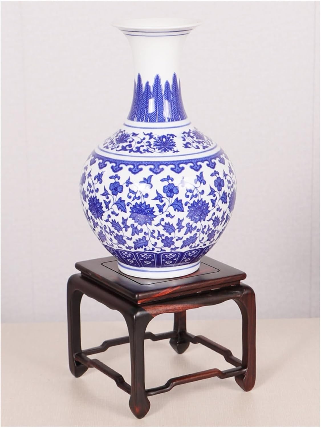 Statue Base Vase Stand Wooden Pedestal Display Base
