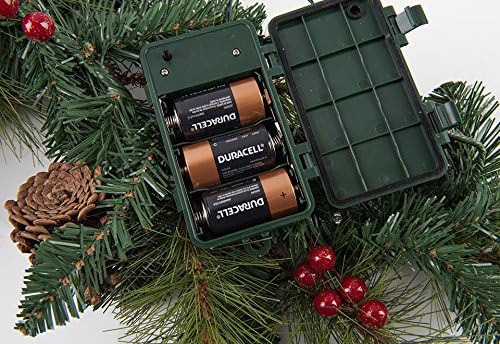 Sharper Image 30-inch Cordless Pre-Lit Wreath