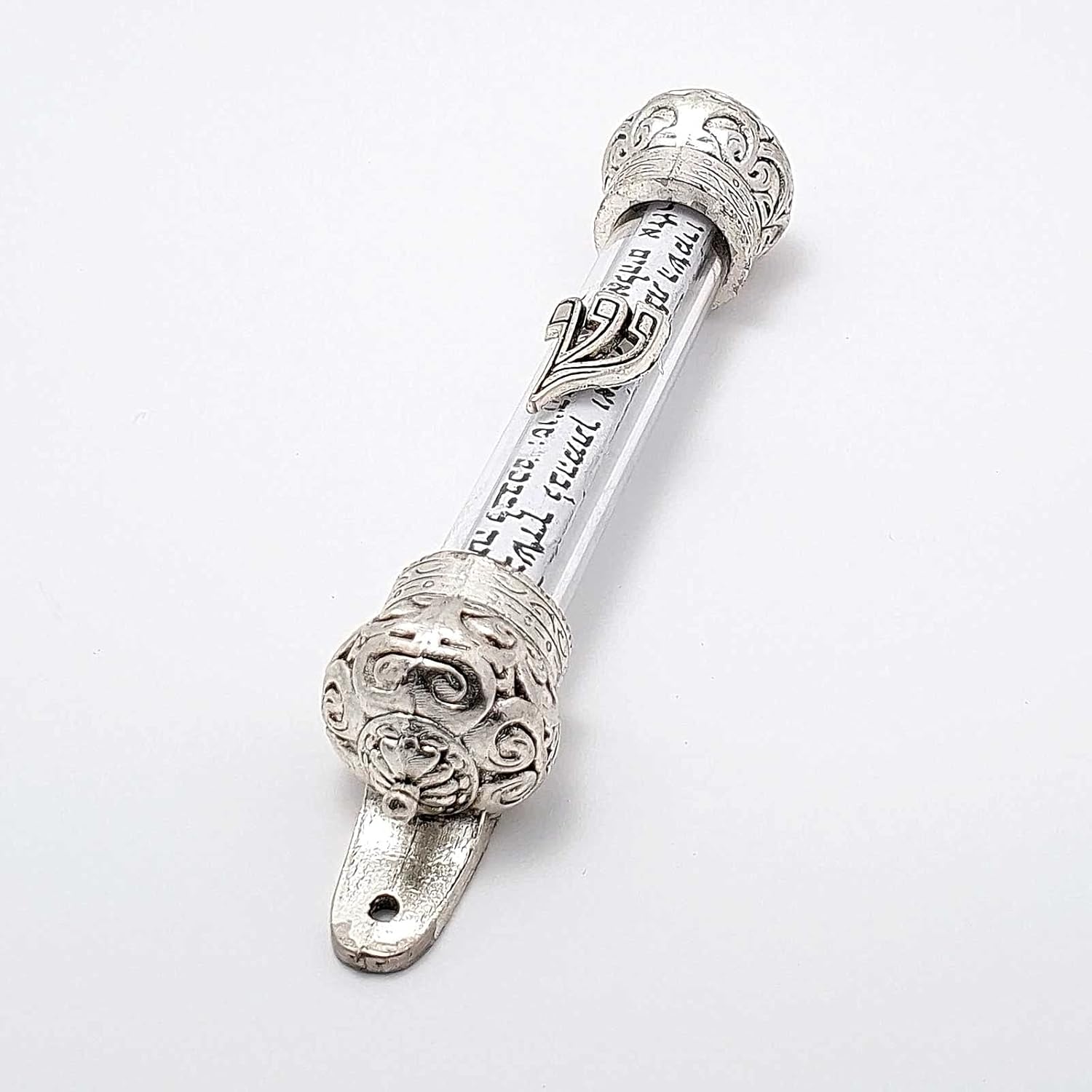 Blue White Shop 6 pcs Door Mezuzah Case With Prayer Scroll Shadai 4 4 Judaica