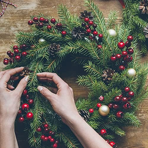 MECCANIXITY 12 Inch Green Wreath Frame 5 Pack