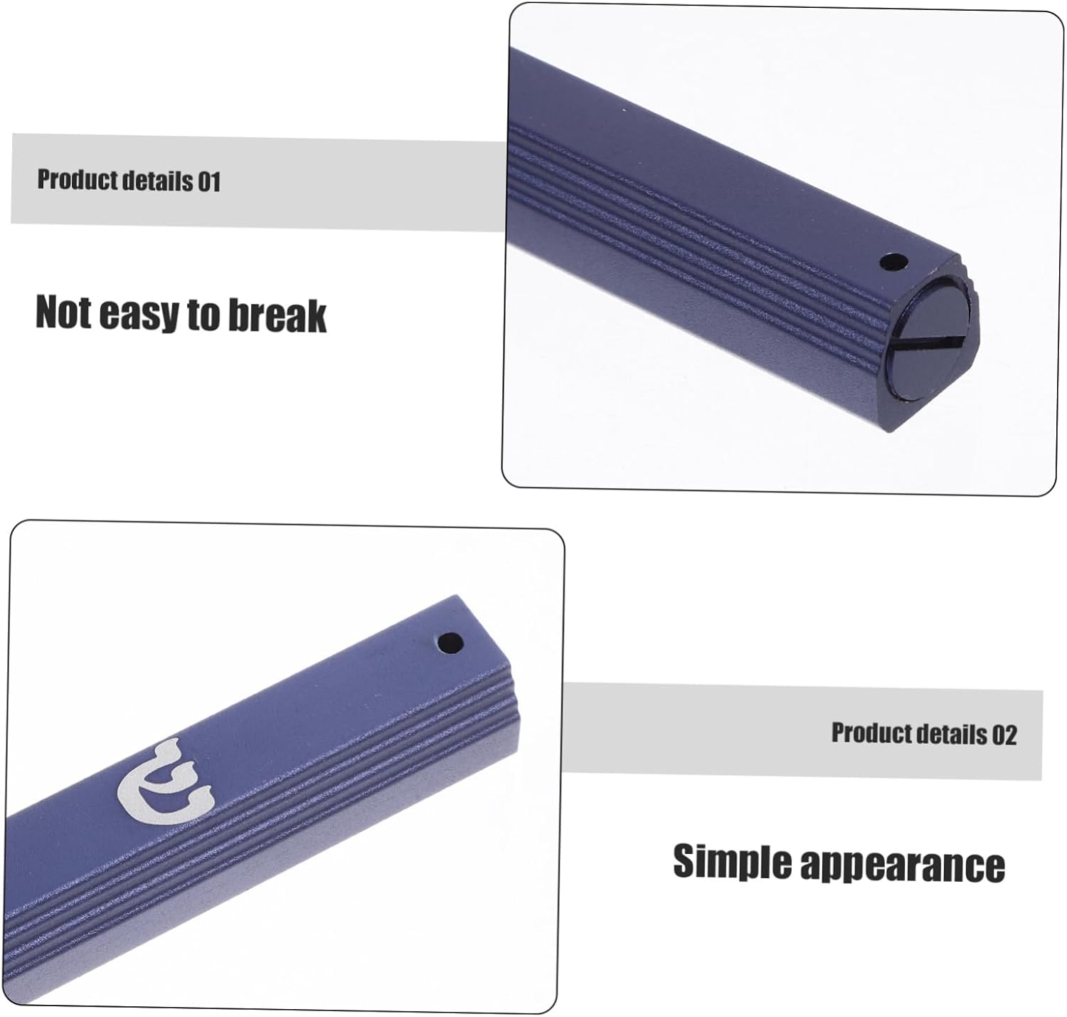 PRETYZOOM Metal Mezuzah Ornament for Door Decor
