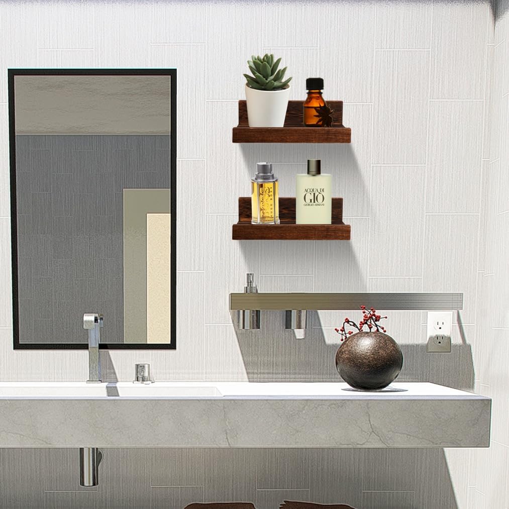 Z Metnal Mini Floating Shelves 2 Pack