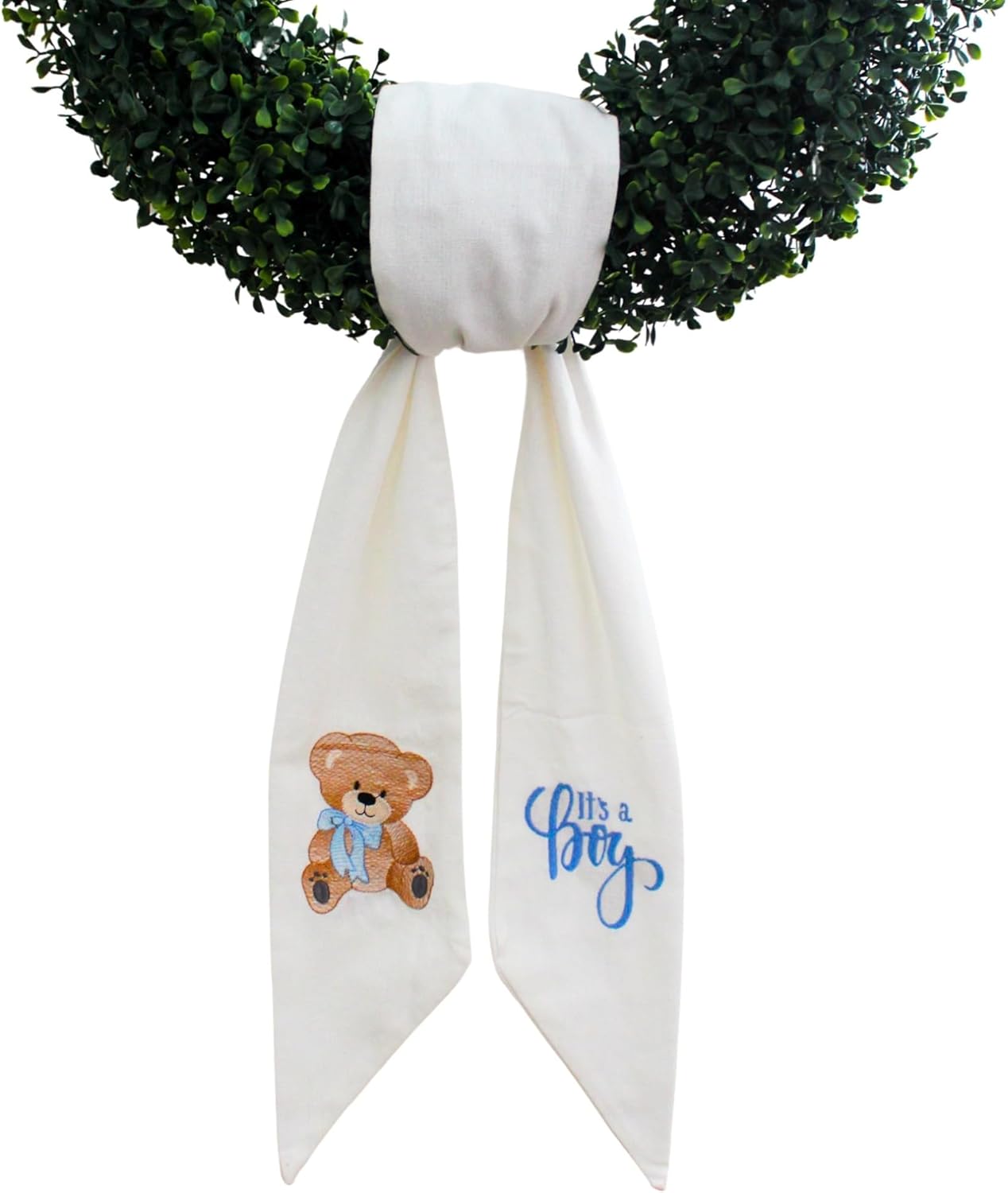 Wreath Sash for Front Door - 56 L x 45 W