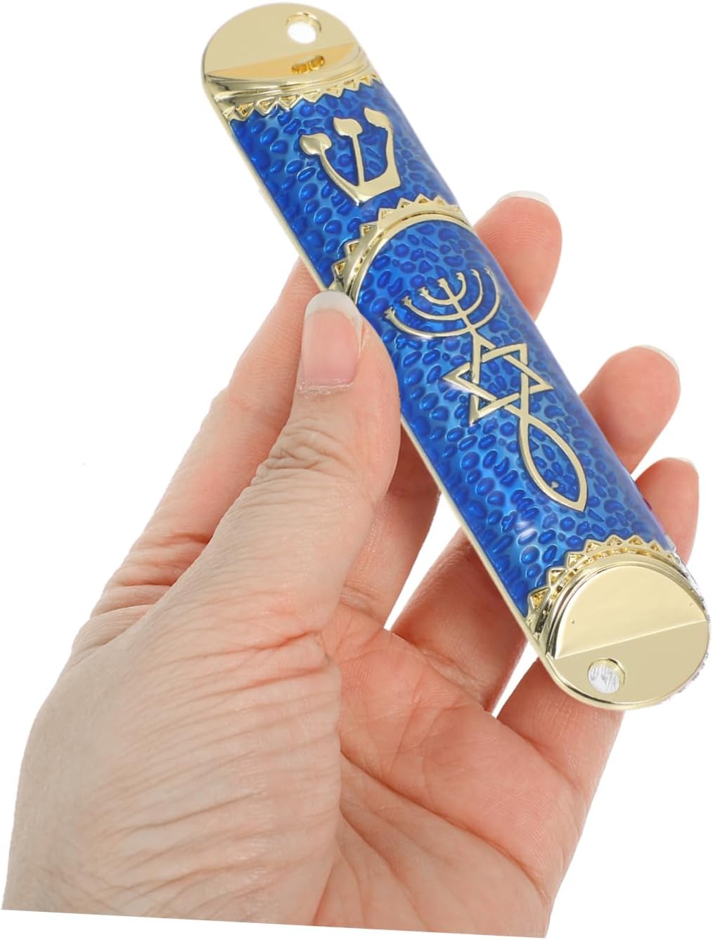5pcs Jewish Mezuzah Metal Scroll Door Decor