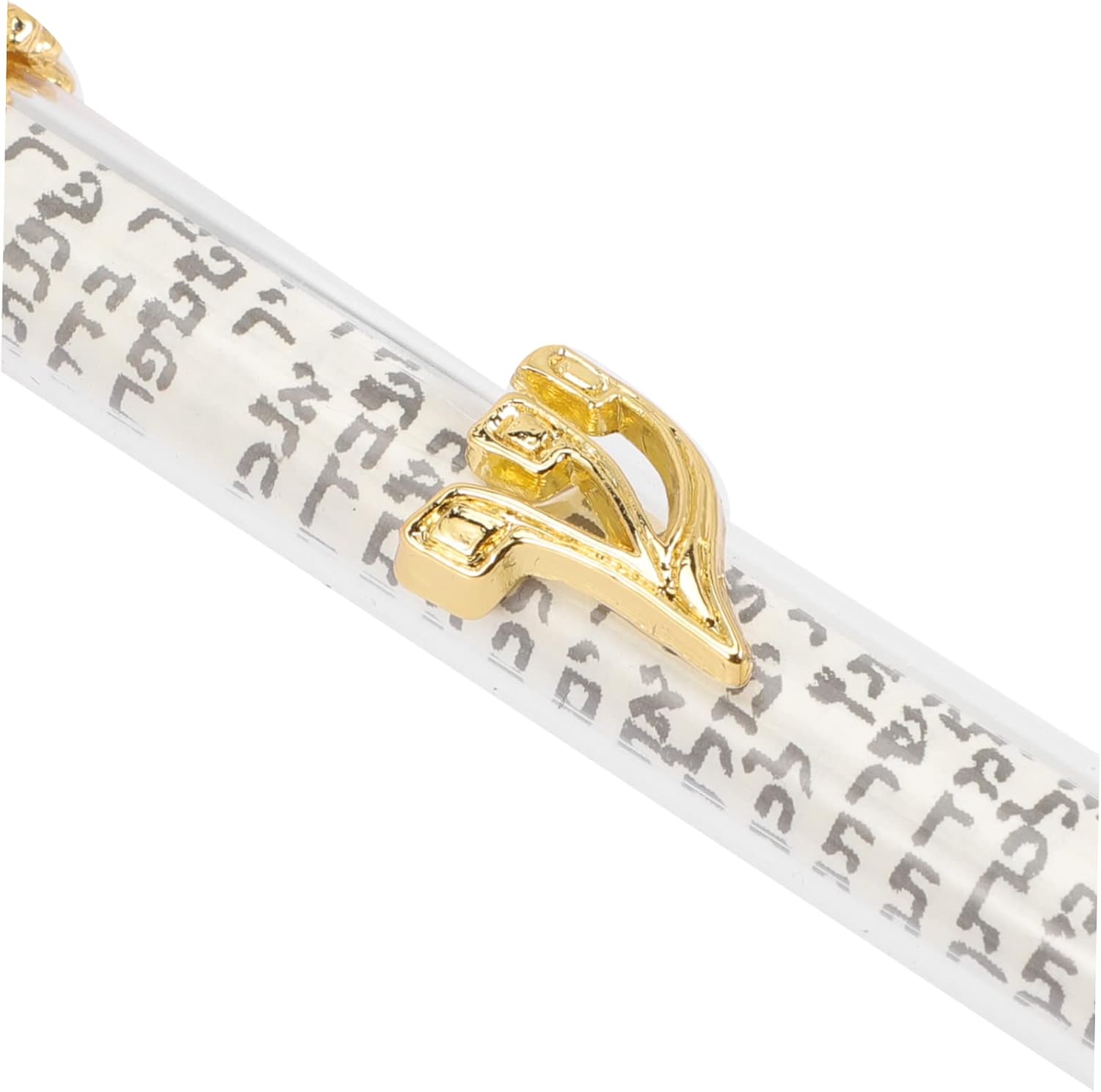 PRETYZOOM Metal Mezuzah Scroll Plaque for Door Decor Hannukah Gift for Mom