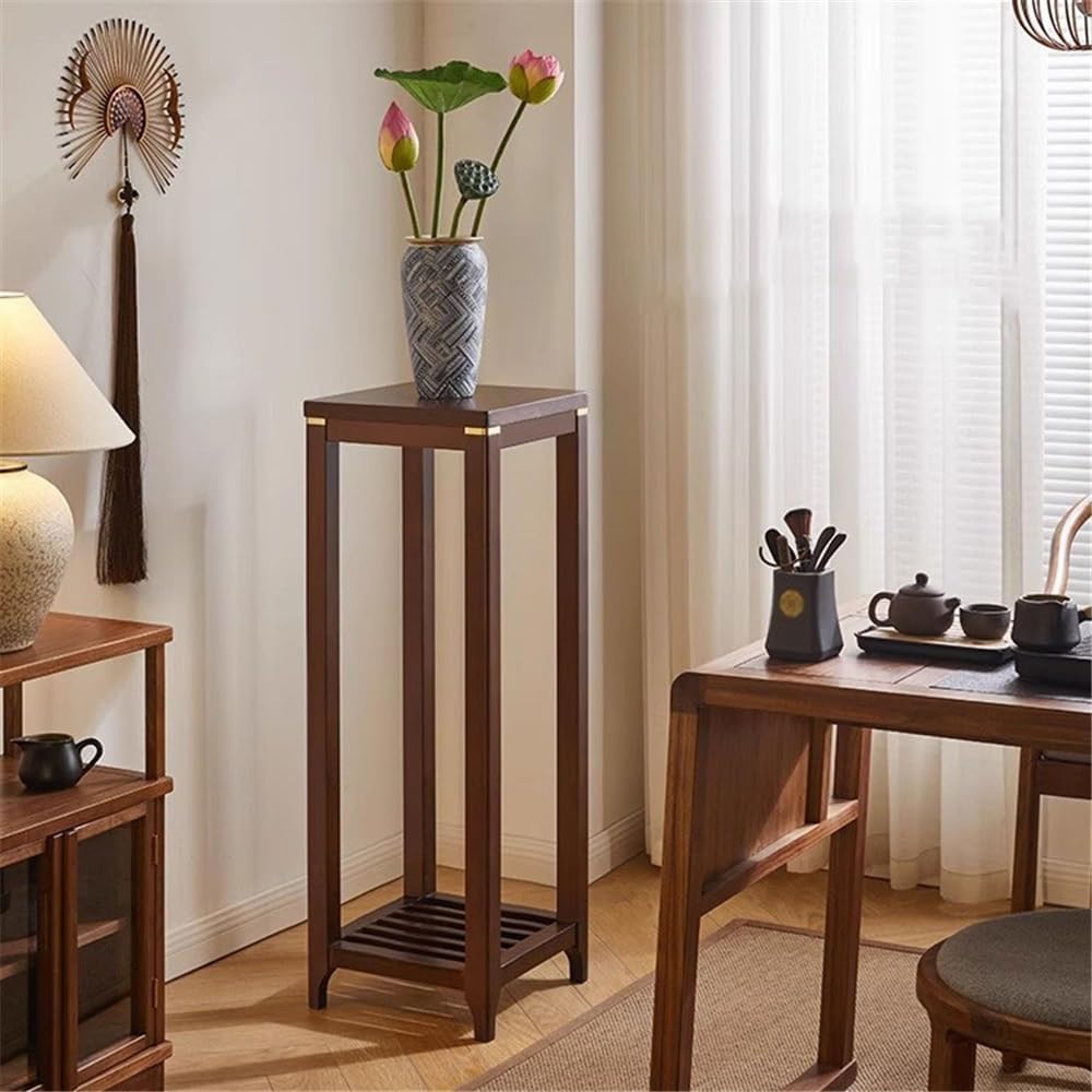 Bonsai Base New Chinese Style Wood Pedestal Stand
