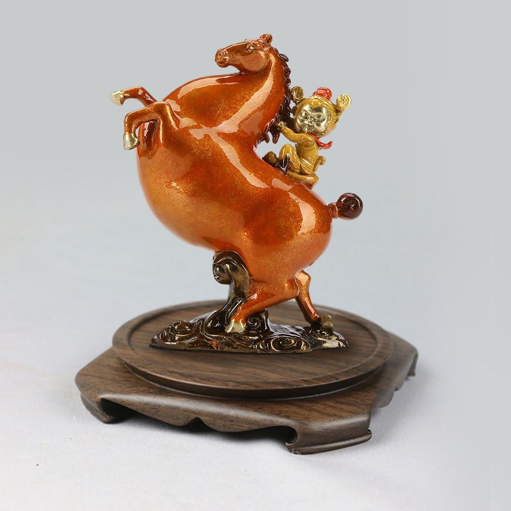 GOLDY AND WENDY Vintage Rosewood Pedestal Display Stand for Collectibles