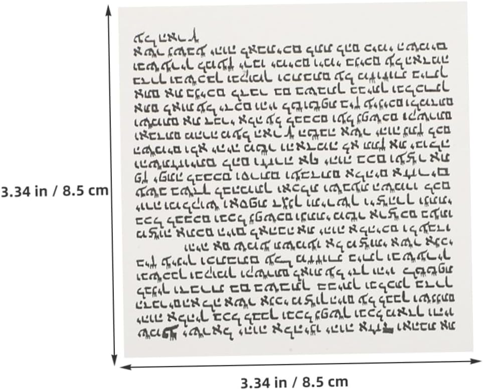 100pcs Jewish Door Blessing Mezuzah Weatherproof Decor for Home Wall