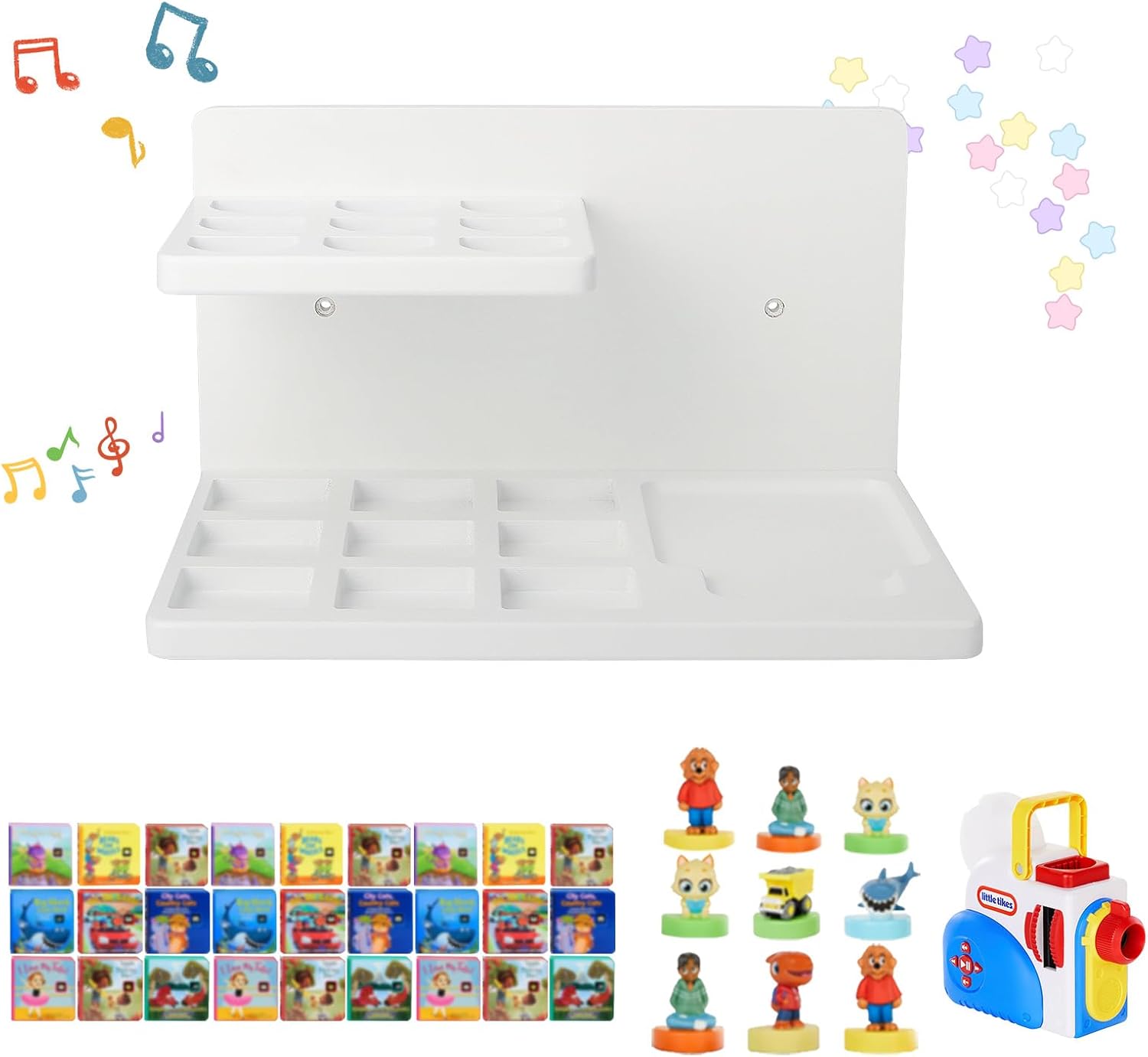 Little Tikes Story Dream Machine Floating Shelf Blue