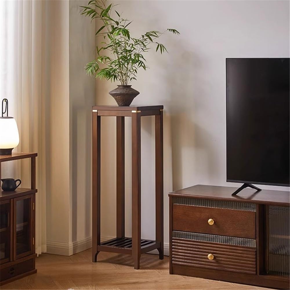 Bonsai Base New Chinese Style Wood Pedestal Stand