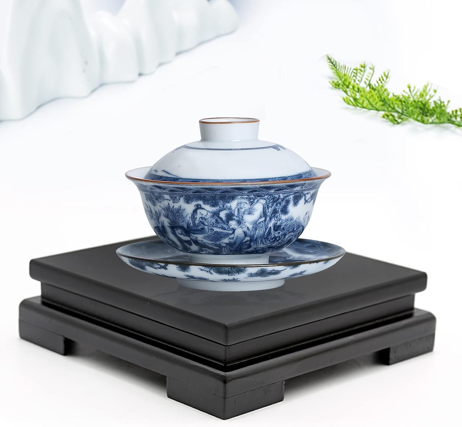 Wooden Display Stand for Vases Bonsai and Tea Sets