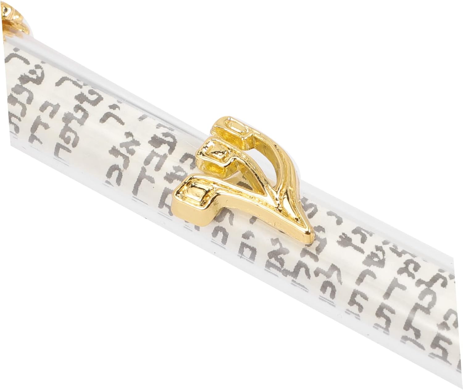 Retro Style Metal Mezuzah for Jewish Doorpost