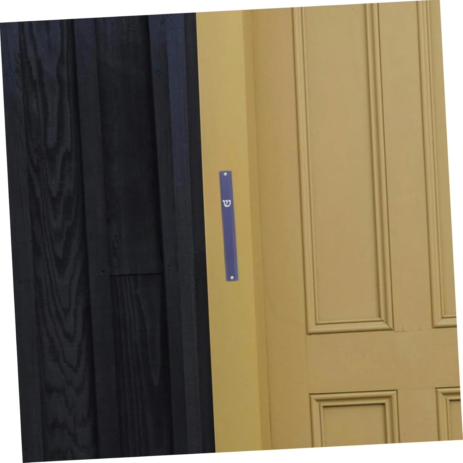 5pcs Metal Mezuzah Scroll Door Decorations Jewish Judaica Wall Accents