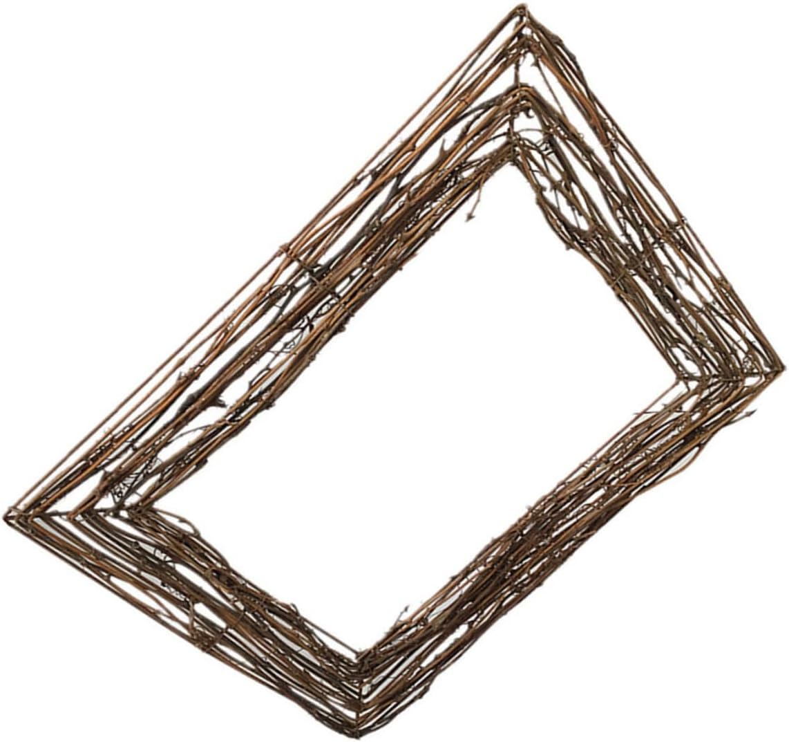 Eco-Friendly Rustic Grapevine Wreath Base Hanger