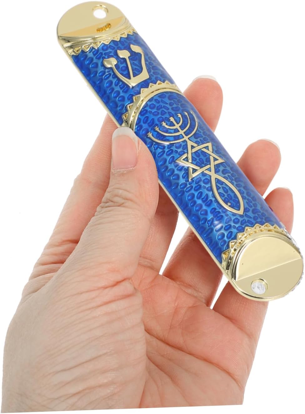 Luxshiny Mezuzah Decor Metal Plaque for Home