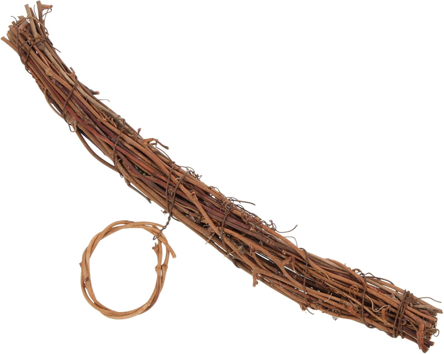 DIY Rattan Wreath Hanger for Fall Decor
