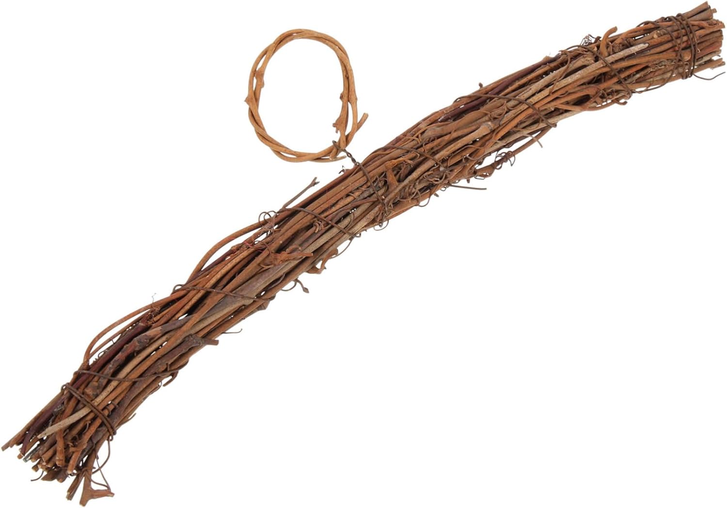 Luxshiny DIY Rattan Wreath Hanging Ring