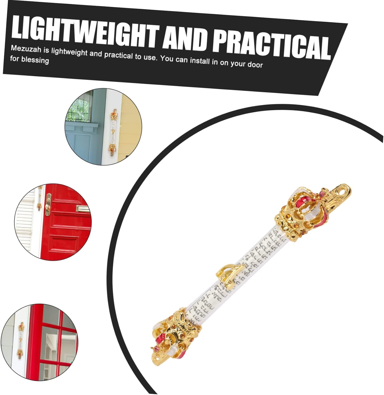 Delicate Religious Design Mezuzah for Home Blessing