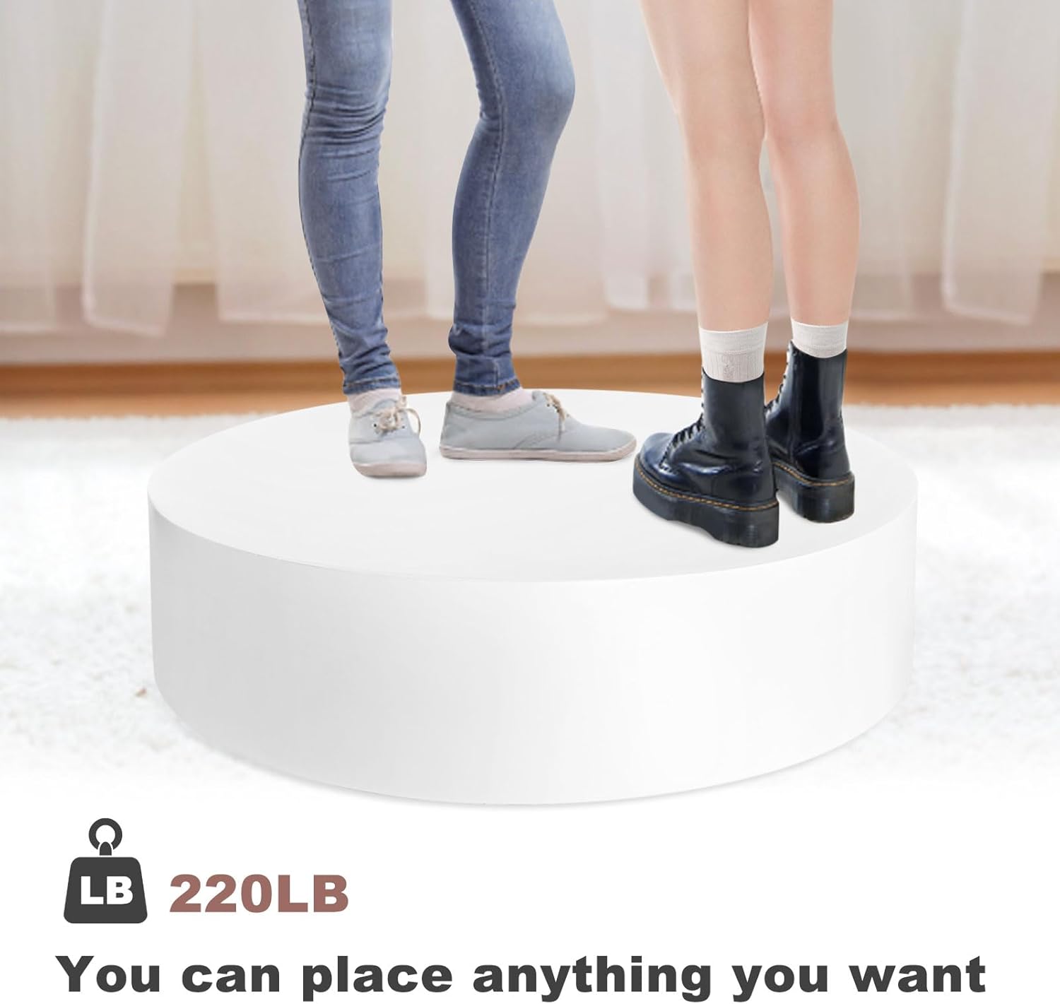 Gainspra Round Mannequin Display Pedestal Stand 236x59in