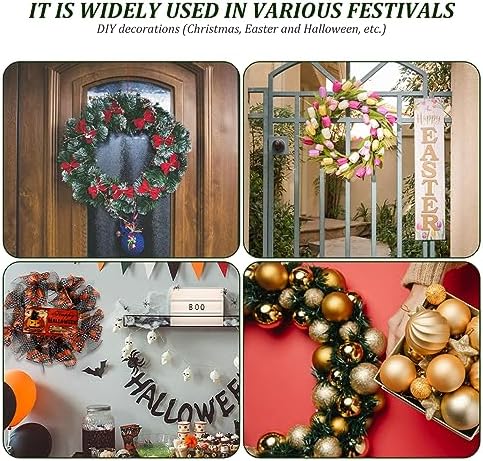 Eioflia Natural Grapevine Wreath 5 Pcs 787 Inch