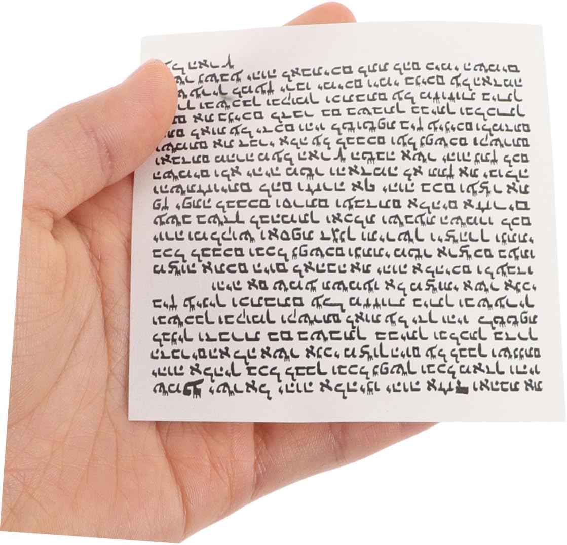 100pcs Jewish Door Blessing Mezuzah Weatherproof Decor for Home Wall