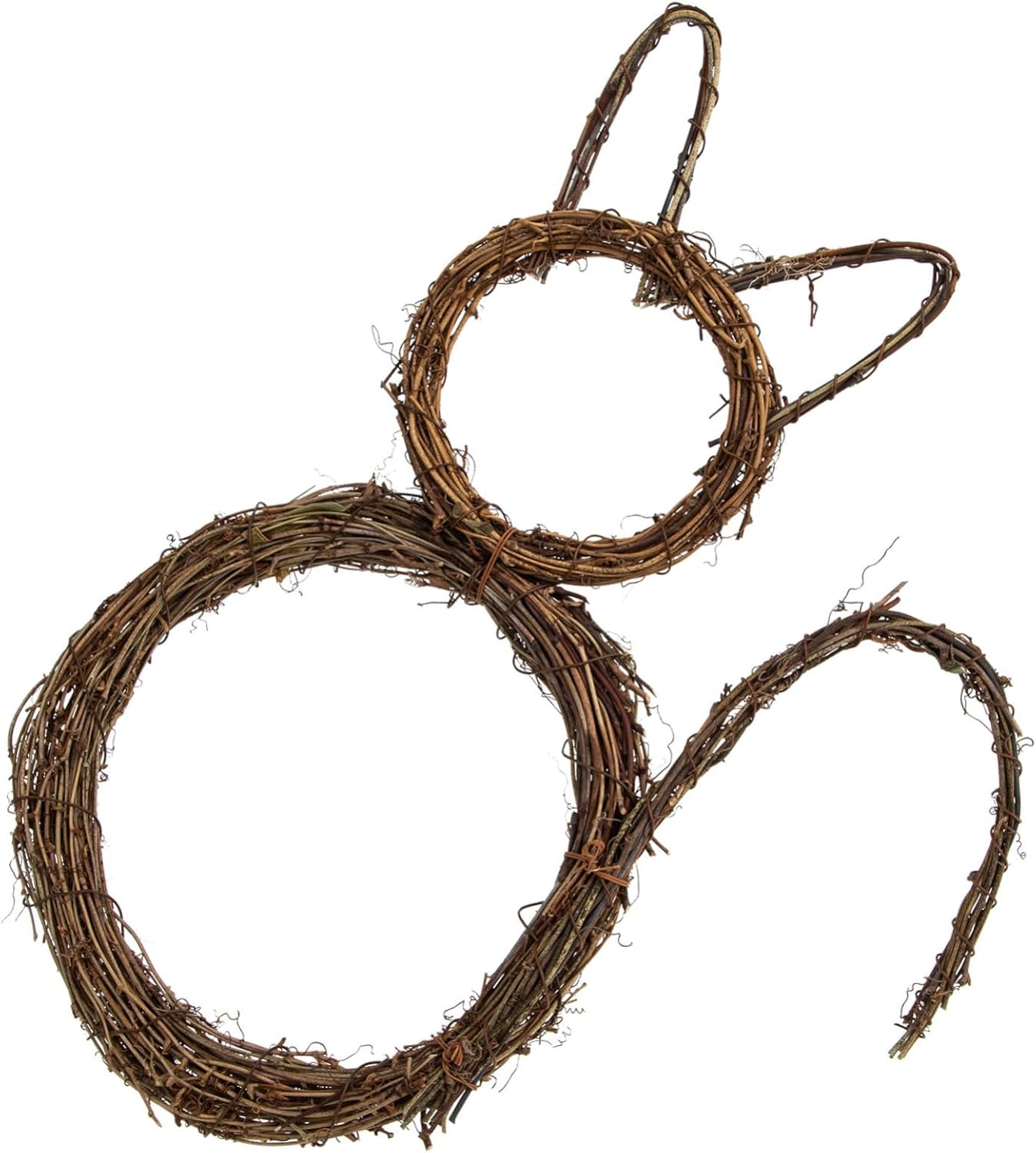 SOLUSTRE Halloween Cat Wreath Garland Pendant for Door and Wall Decor