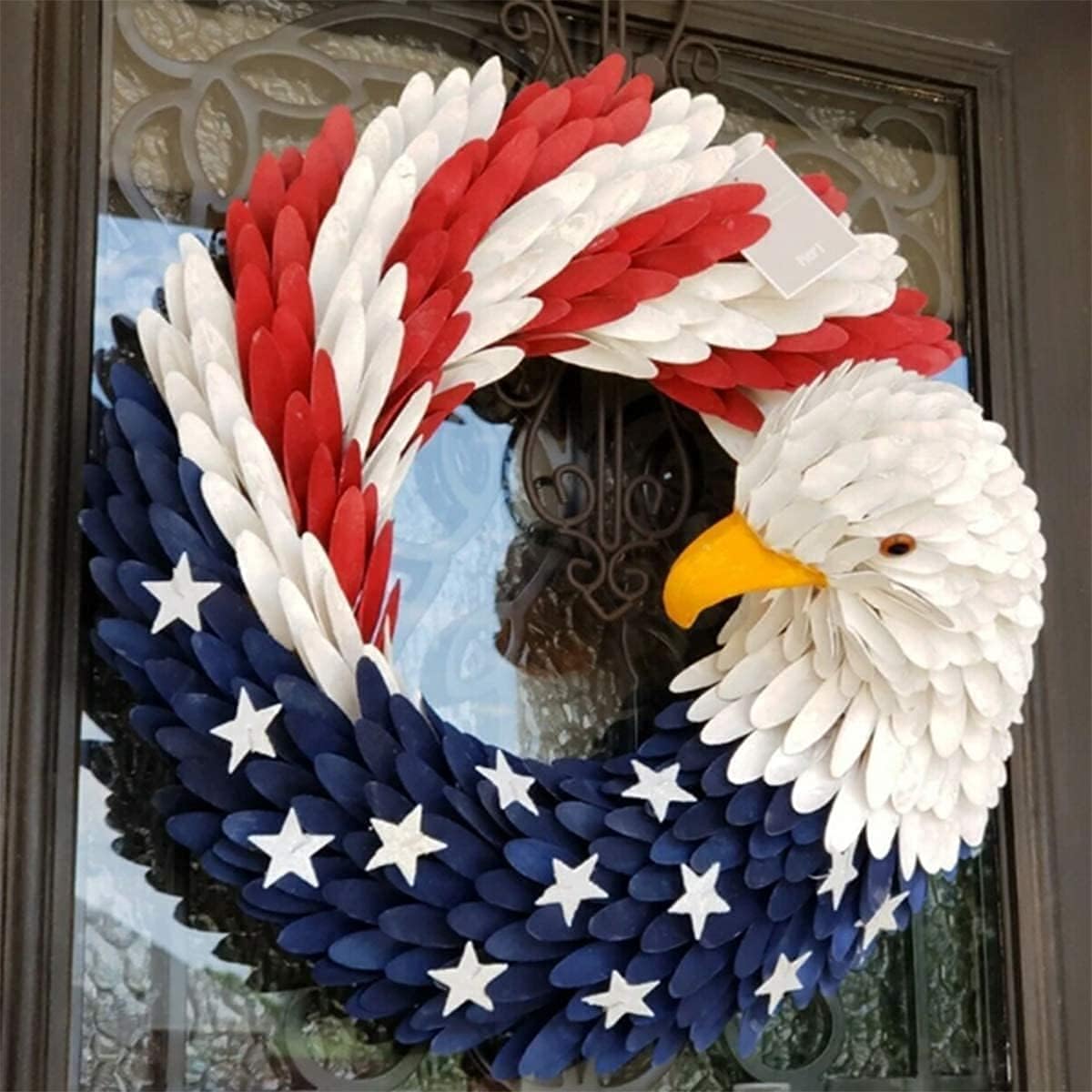4th of July Patriotic Wreath for Front Door
