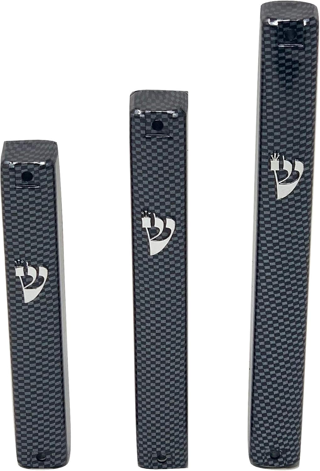 My Daily Styles Mezuzah Case Waterproof for House Blessing Light Gray Pattern
