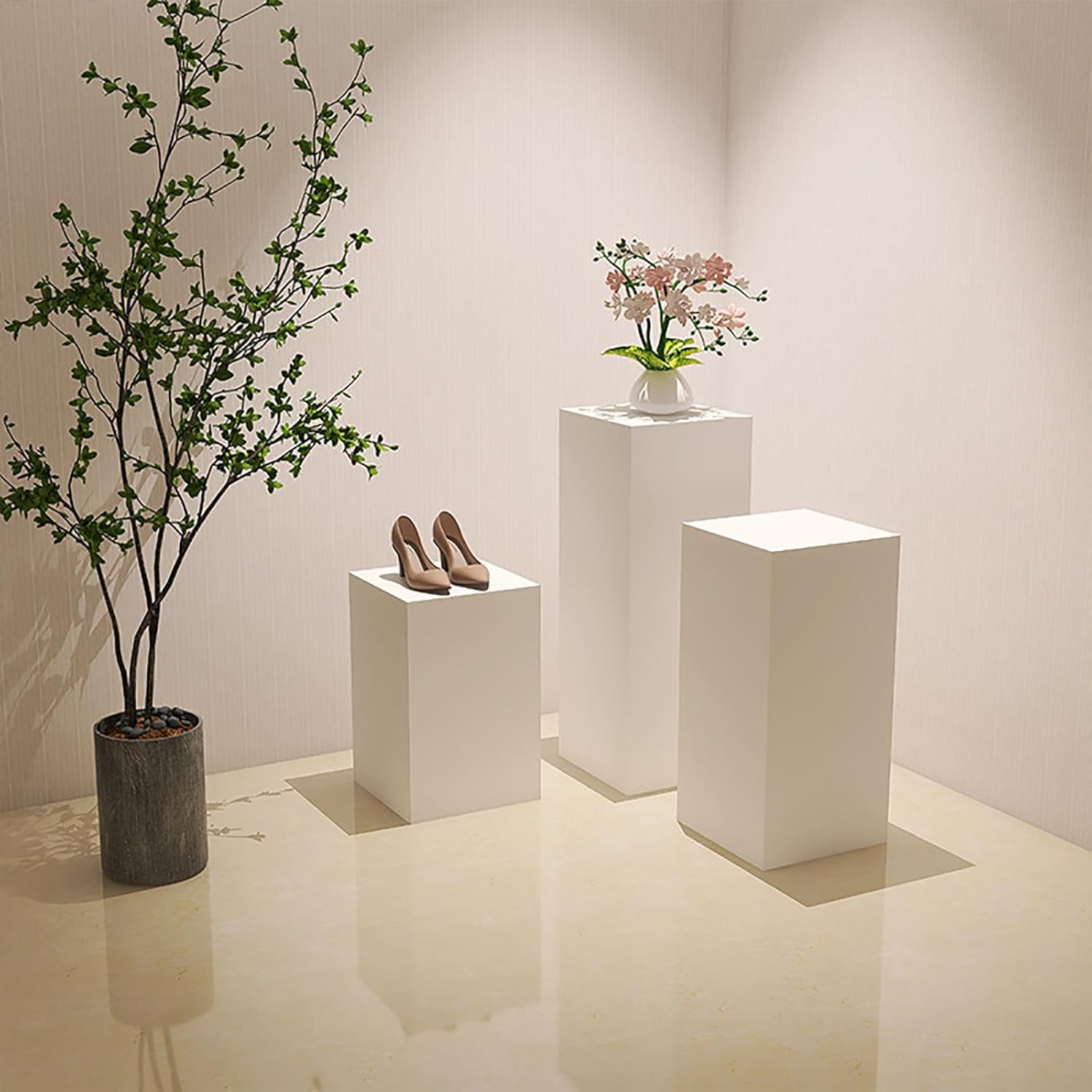Square Display Stand for Mannequins and Decor