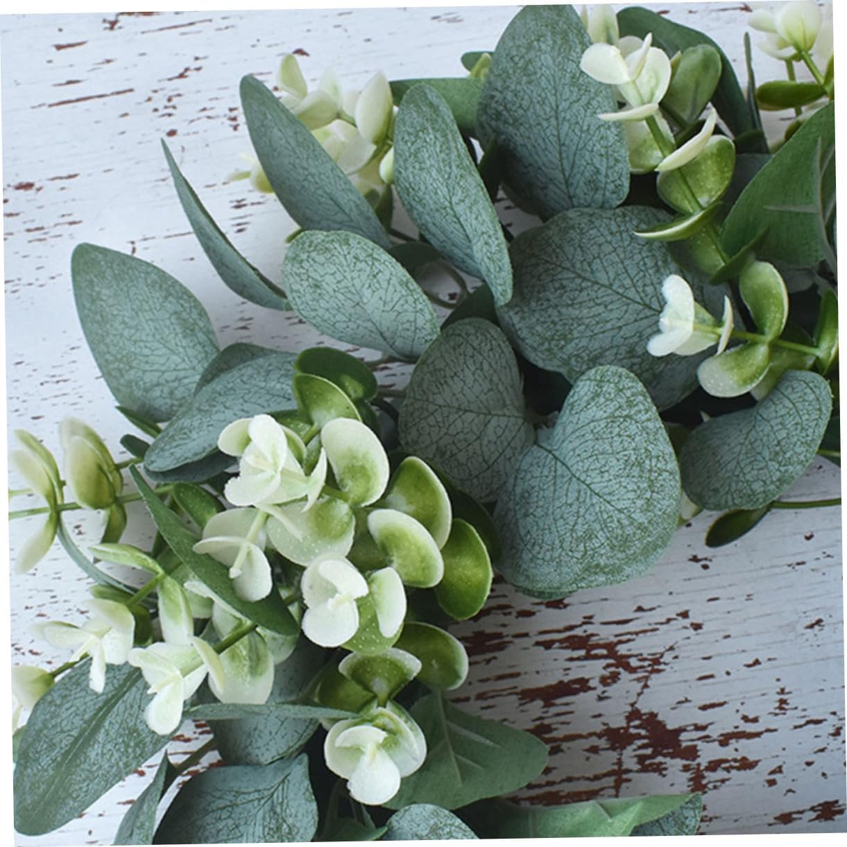 2pcs Artificial Eucalyptus Leaves Garland for Home Decor and Room Aesthetic