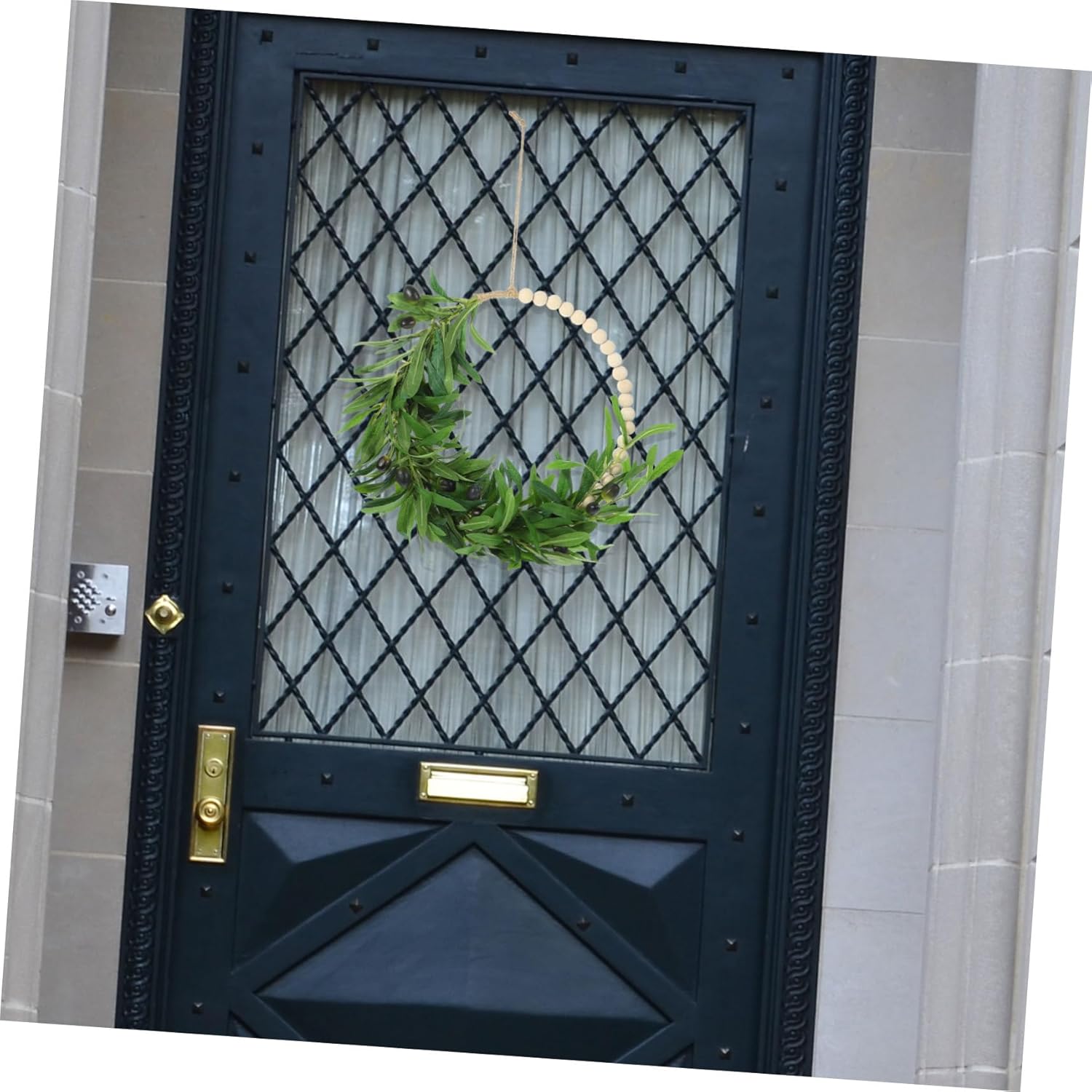 Garneck Artificial Floral Wreath Door Hanger