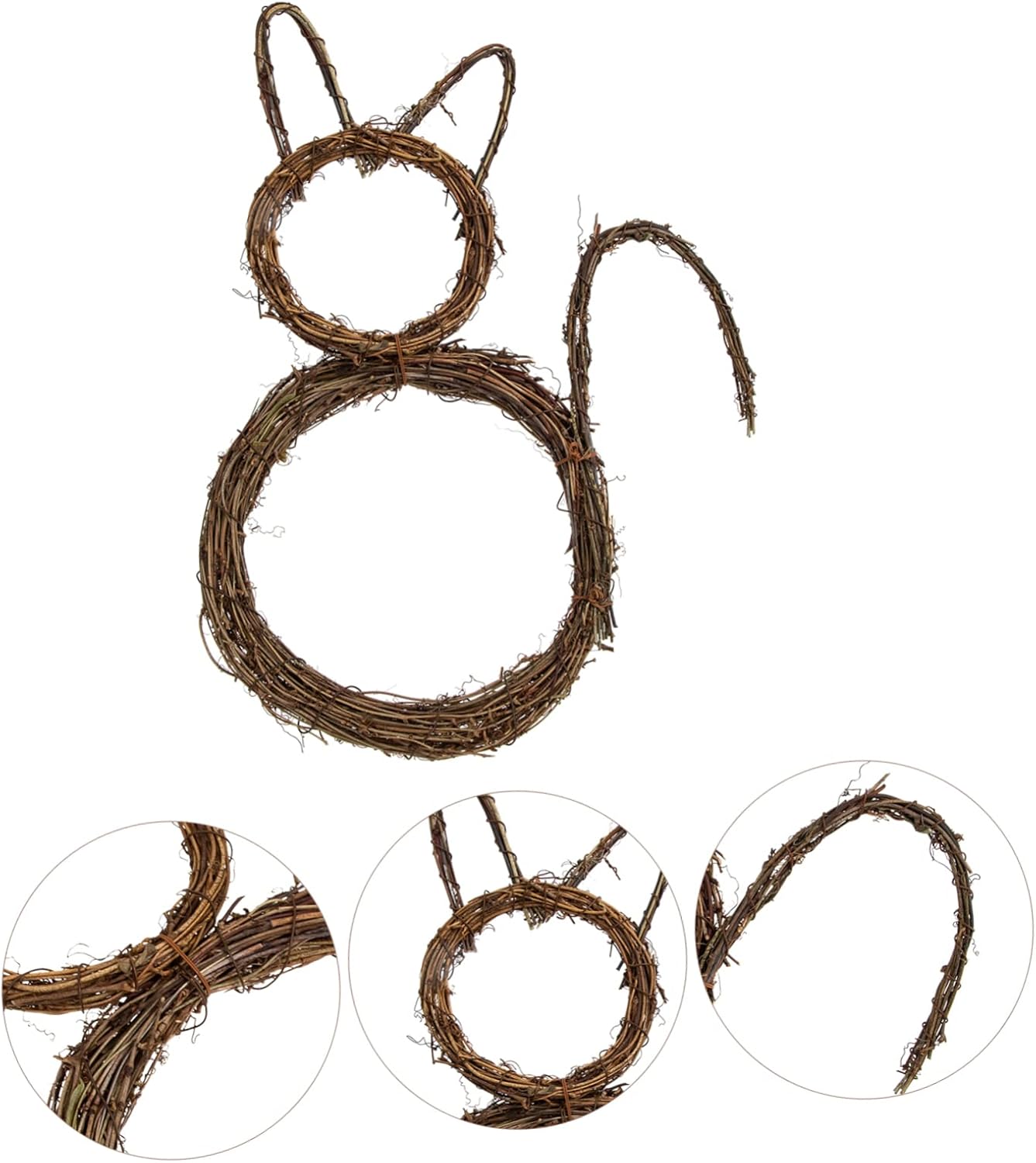 ABOOFAN Cat Wreath DIY Hanging Garland for Home Decor