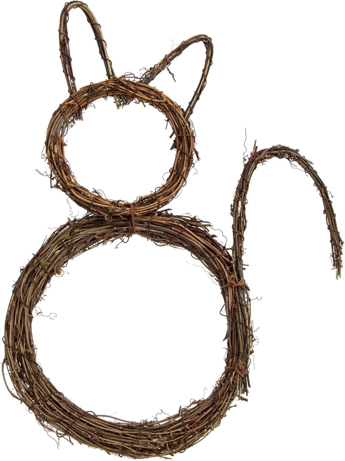 VICASKY Cat Shape Wreath Pendant Halloween Garland for Door Window Wall Compact Decor