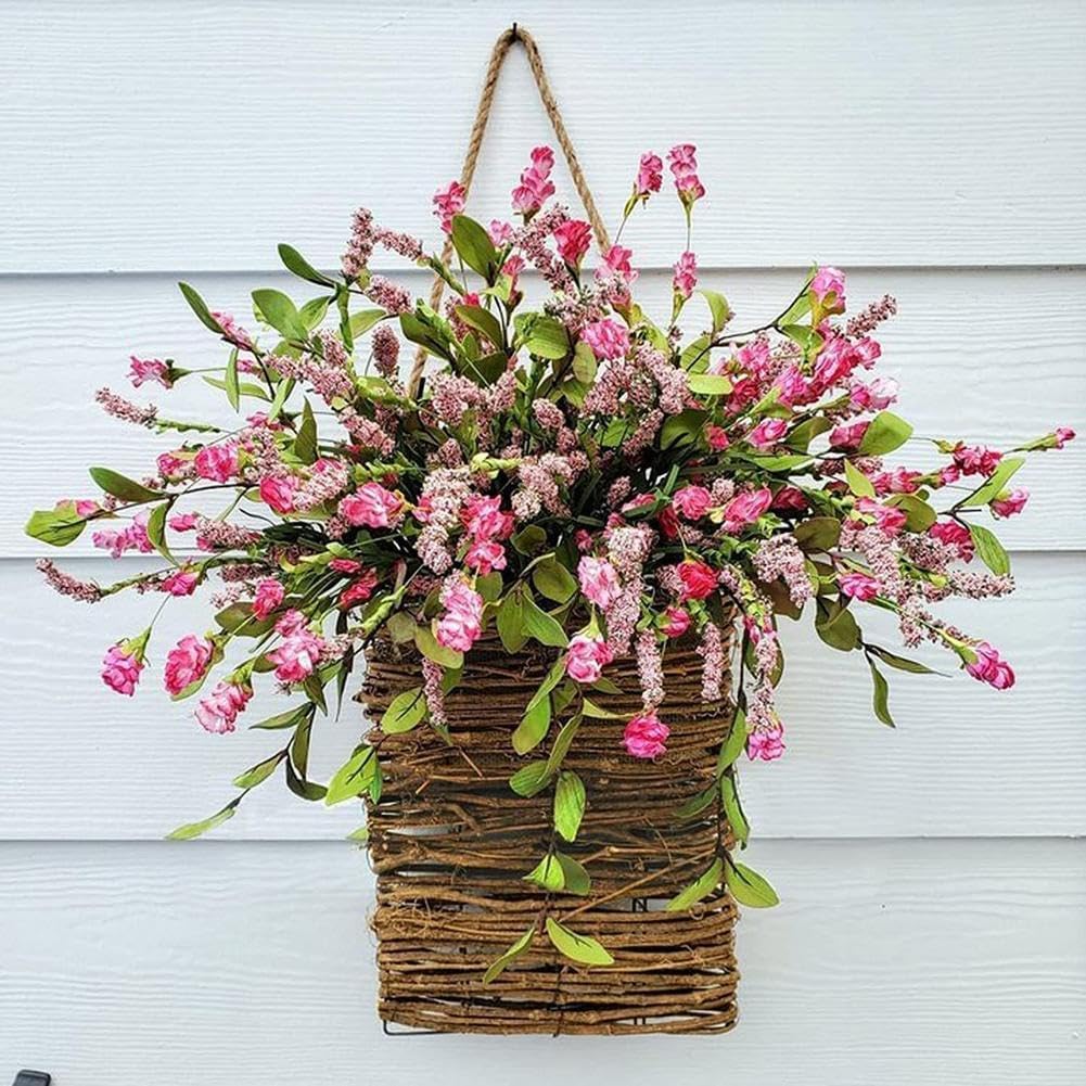Elegant Hydrangea Wreath Door Hanger