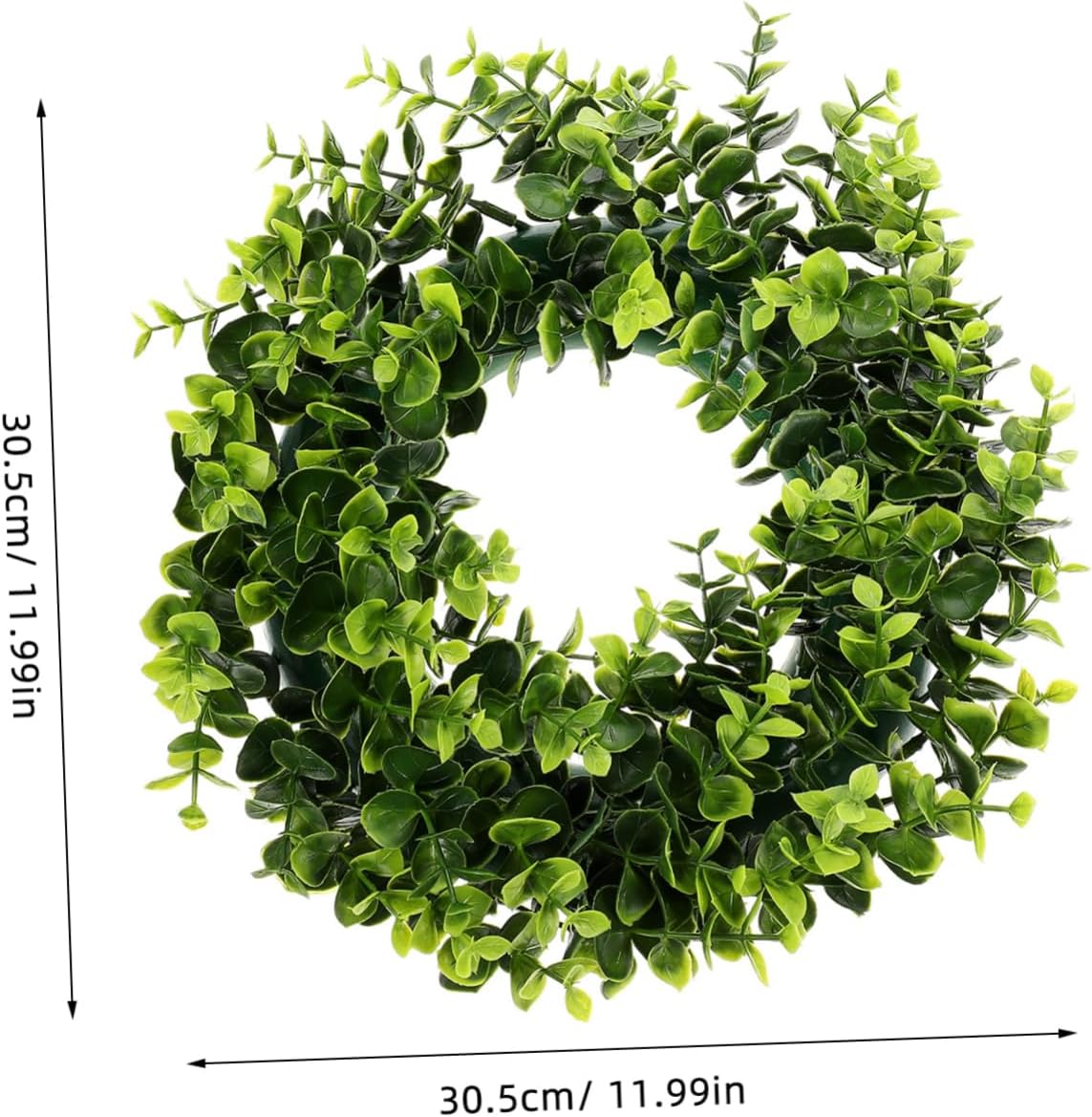 MAGICLULU Eucalyptus Leaf Wreath Door Hanger Modern Farmhouse Decor