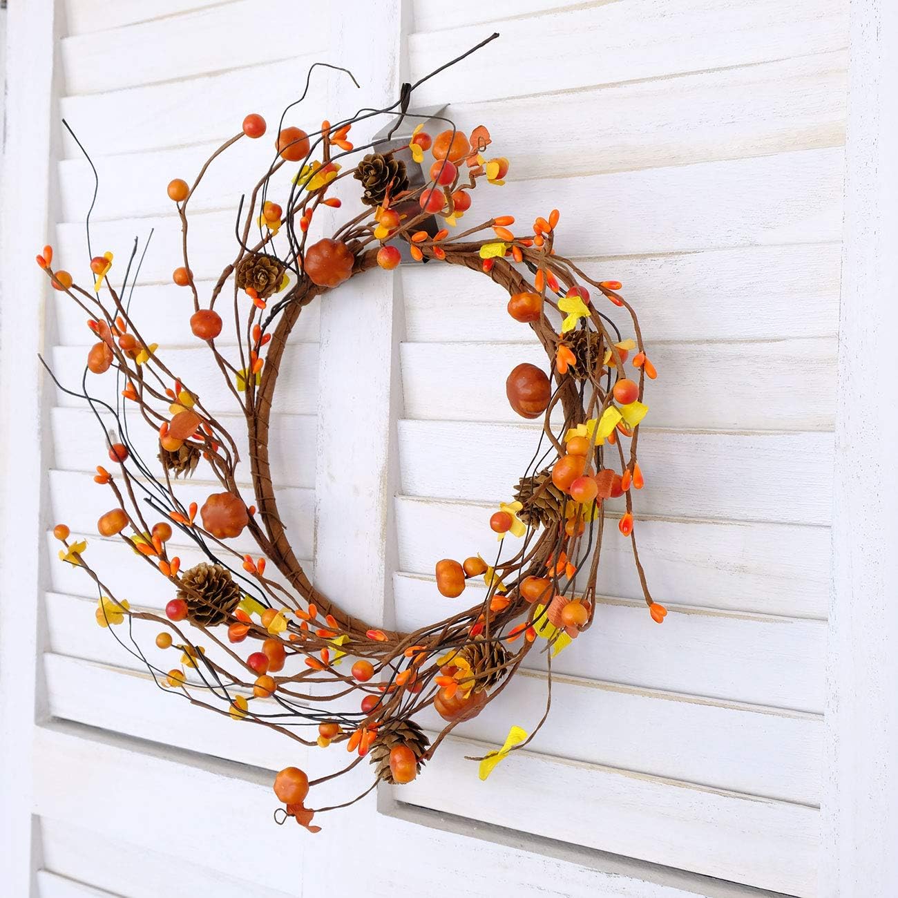Bibelot 12 Inch Autumn Wreath Decor