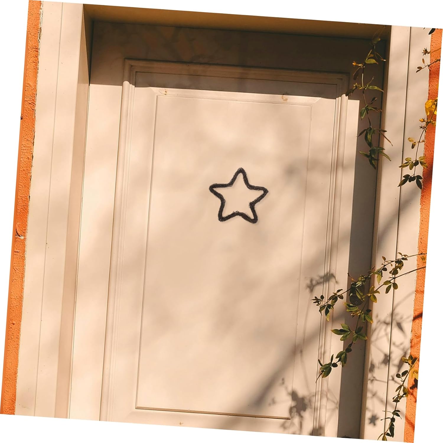 2pcs Star Shaped Wreath Frame for Holiday and Wedding Decor