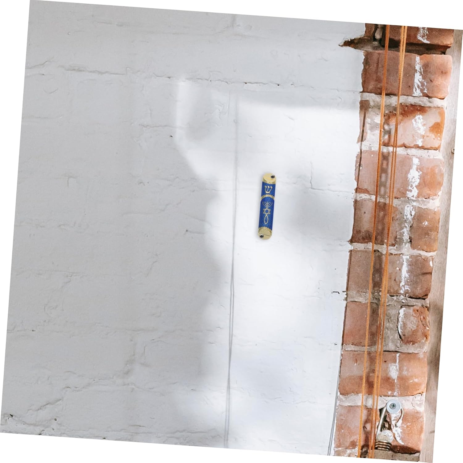 Luxshiny Mezuzah Decor Metal Plaque for Home