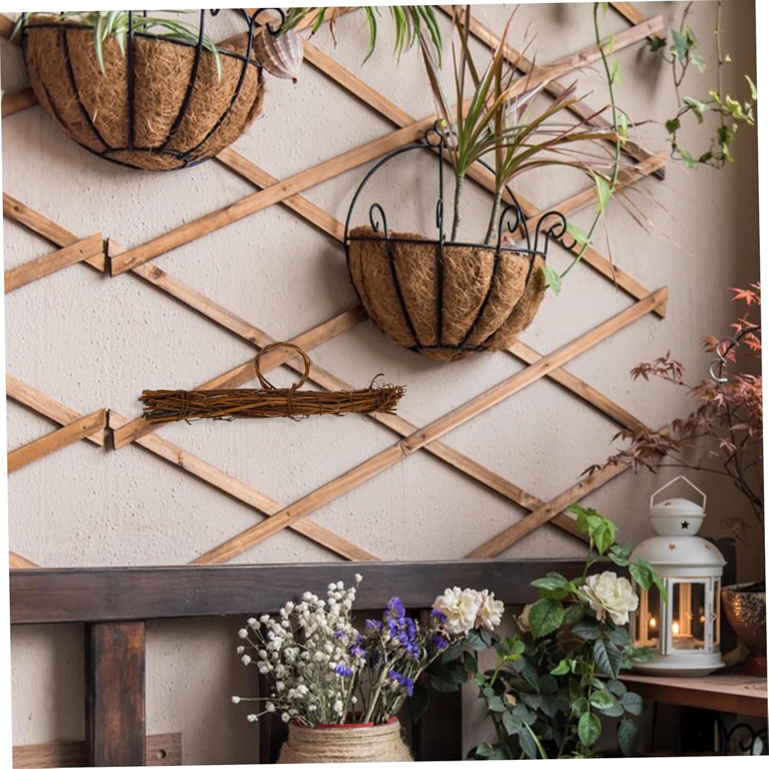 BESPORTBLE Rattan Wreath Frame for Home Decor