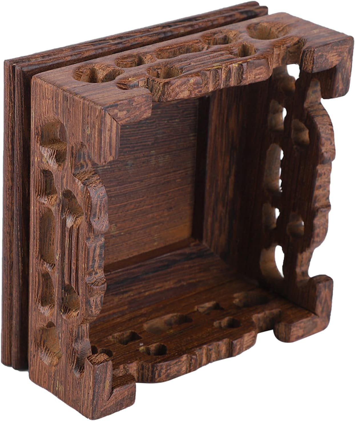 Hapivida Wood Display Stand for Teapot and Vase