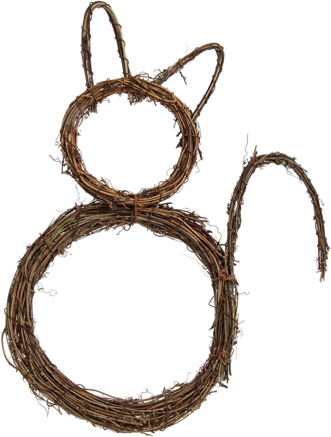 GLEAVI Small DIY Cat Wreath Hanging Garland for Halloween Home Decor