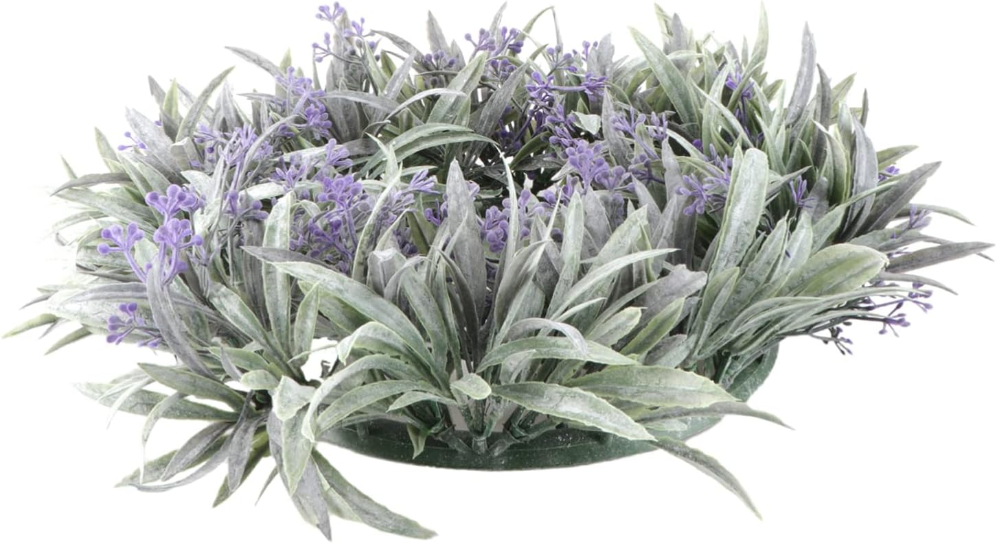 Artificial Lavender Wreath Door Hanger Decor